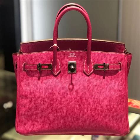 rose tyrien epsom micro birkin.